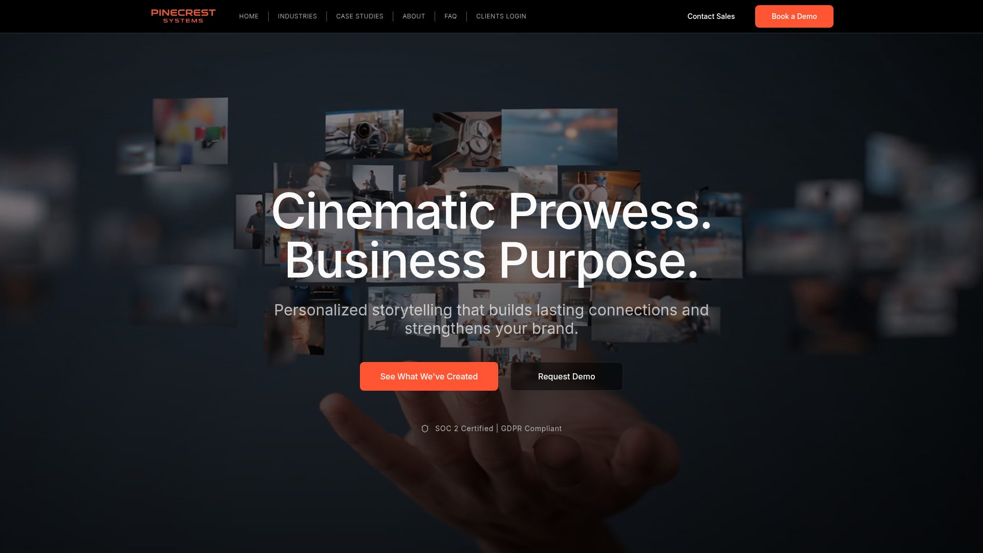 Pinecrest Systems website case study